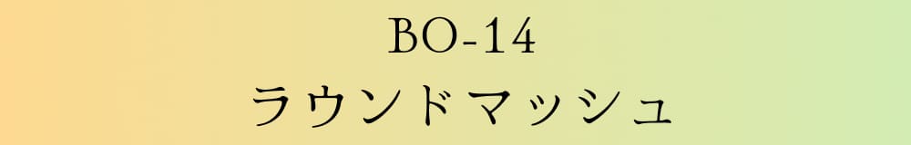 BO-14 ラウンドマッシュ